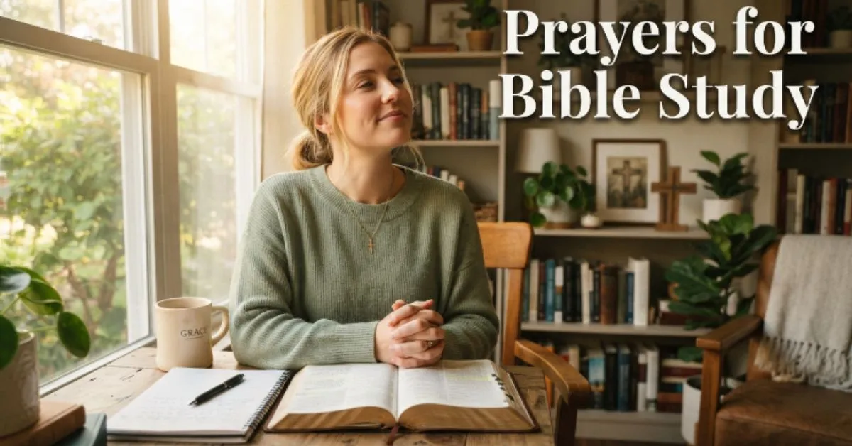 Prayers for Bible Study