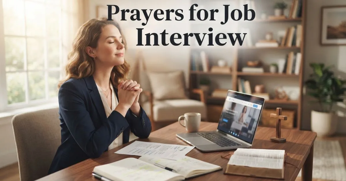 Prayers for Job Interview