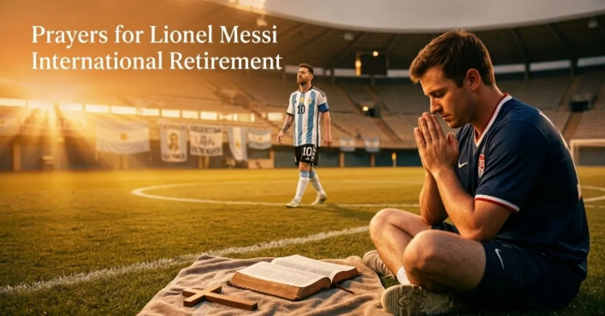 Prayers for Lionel Messi International Retirement