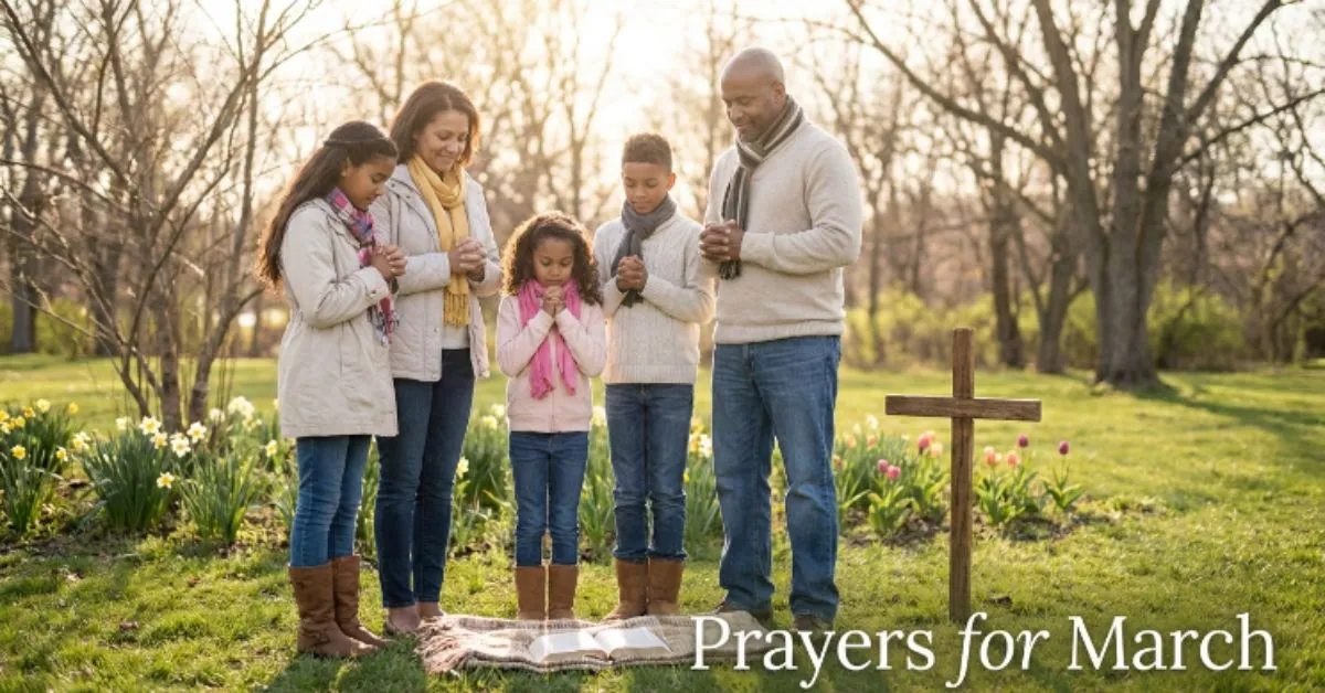 Prayers for March