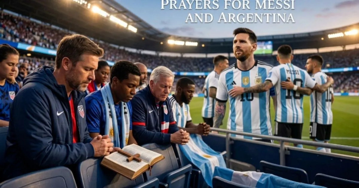 Prayers for Messi and Argentina