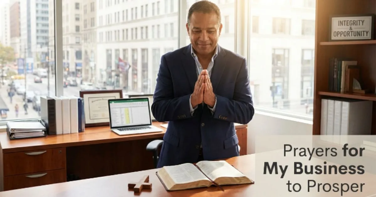 Prayers for My Business to Prosper