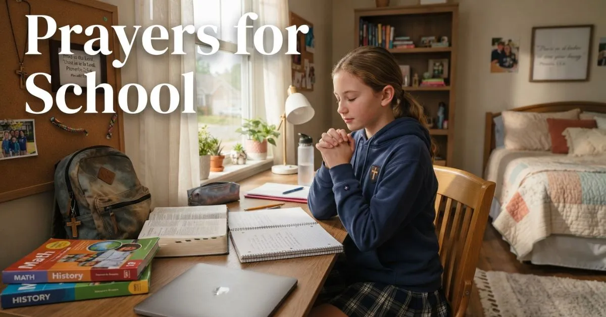 Prayers for School