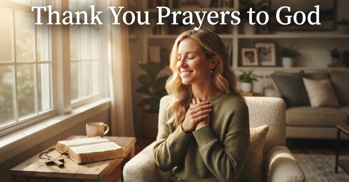 Thank You Prayers to God