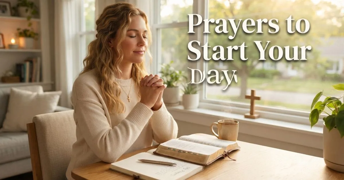 Prayers to Start Your Day